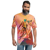 Piano Keys All-Over Print Men's Crew Neck T-Shirt - Beyond T-shirts